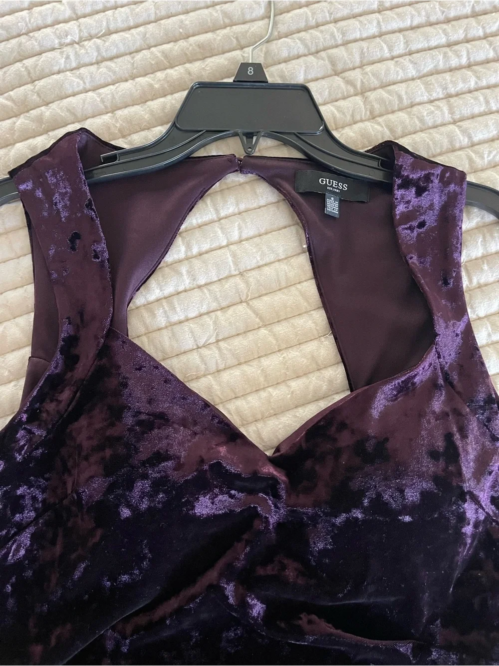 Guess plush velvet
